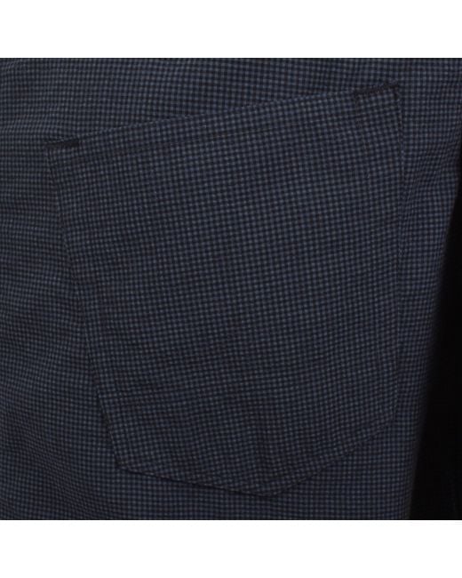 Paul Smith Blue Technical Overshirt for men