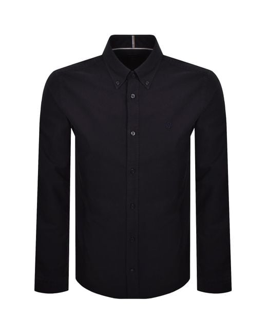 BOSS BUSINESS Blue Boss H Roan Slim Fit Shirt Dark for men