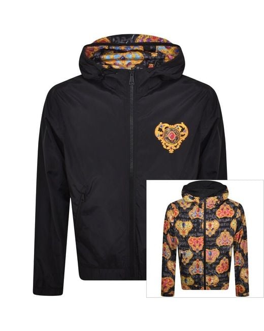 Versace Blue Couture Heart Jacket for men