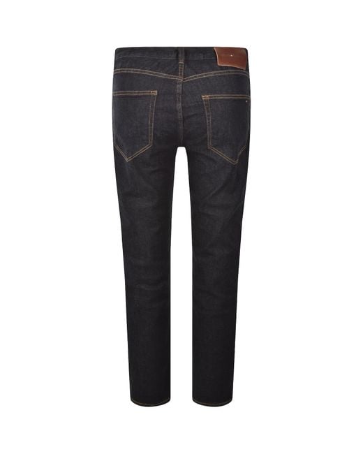 Tommy Hilfiger Blue Denton Straight Fit Jeans for men