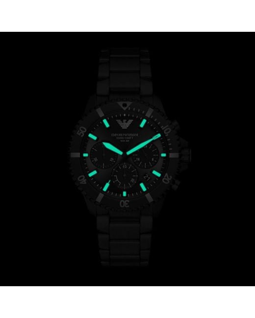 Armani Black Emporio Ar11784 Watch for men
