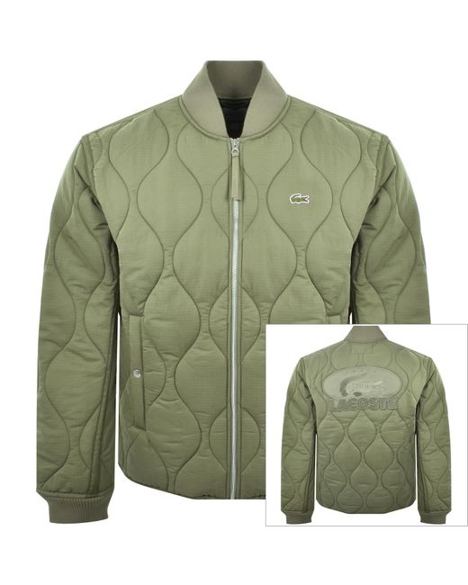 Lacoste Green Back Logo Jacket for men