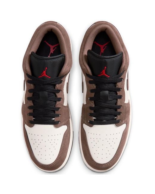 Nike Brown Air Jordan 1 Mid Trainers for men