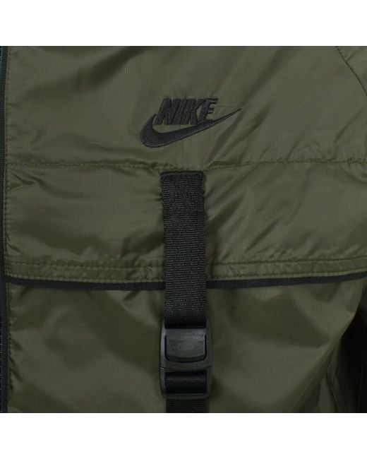 Nike Green Sportswear Tech Woven Jacket for men