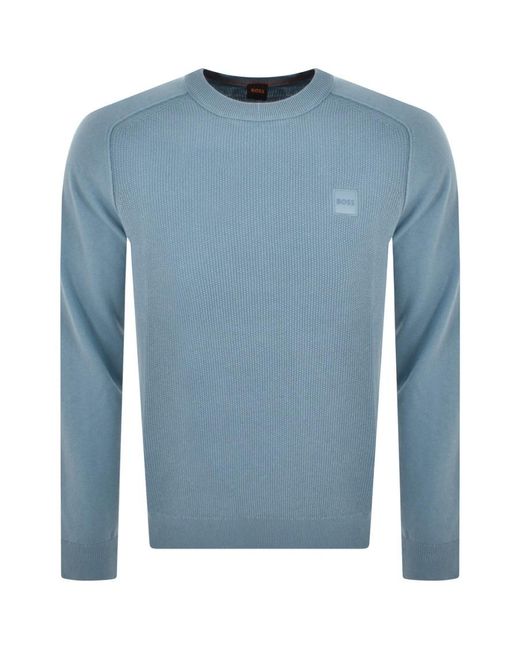 HUGO BOSS Cotton Boss Kesom Knit Jumper 