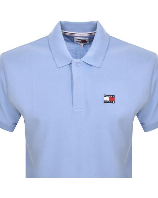 Tommy Hilfiger Blue Polo T Shirt Navy for men