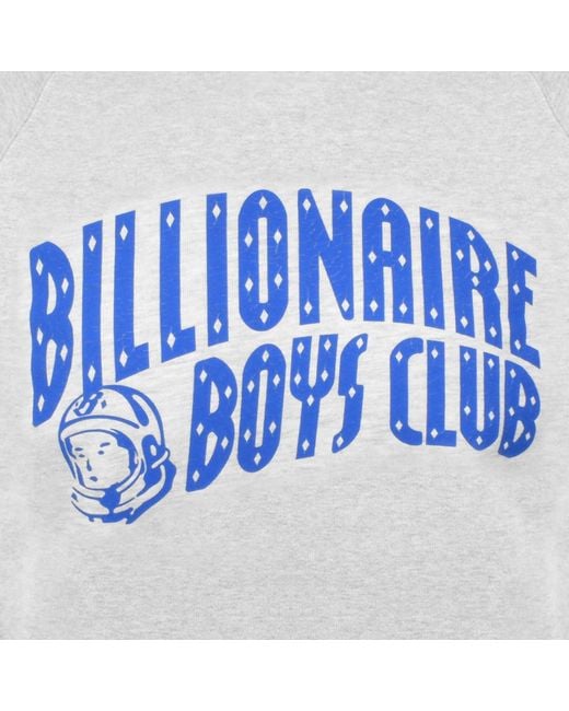 BBCICECREAM Gray Arch Logo Sweatshirt for men