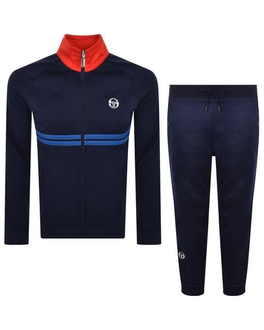 Sergio Tacchini Blue Dallas Tracksuit for men