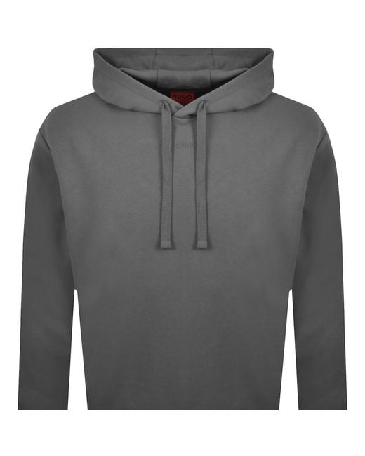 HUGO Gray Logo Dapodayote Tracksuit for men