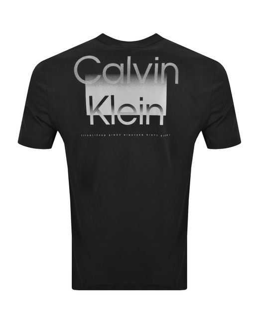 Calvin Klein Black Logo T Shirt for men