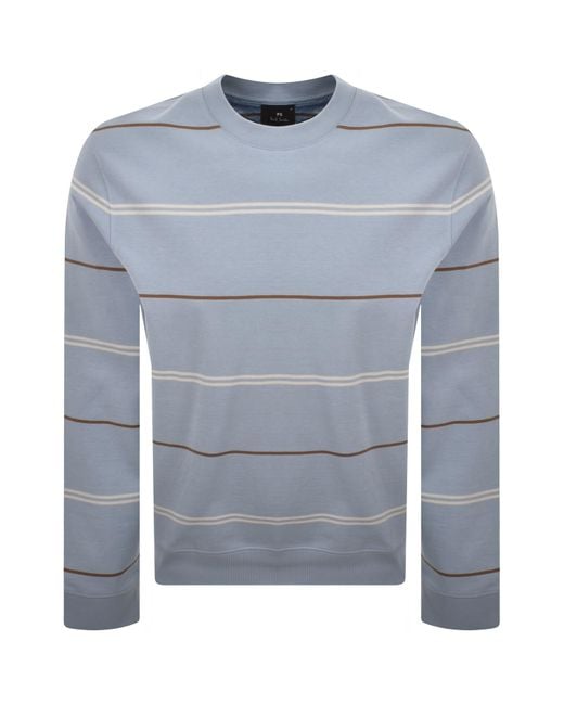Paul Smith Blue Casual Fit Sweatshirt for men