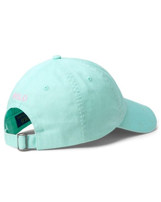 Ralph Lauren Green Classic Baseball Cap for men