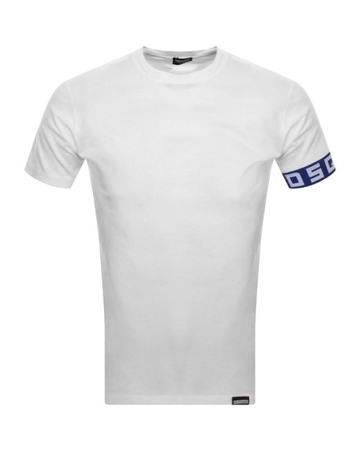DSquared² White Icon T Shirt for men