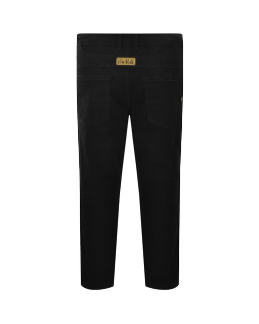 Versace Jeans Black Couture Placket Jeans for men