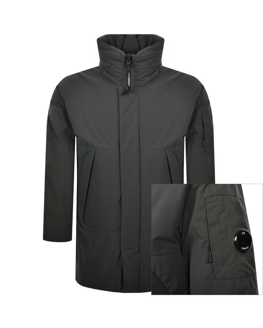 C P Company Black Cp Company Pro Tek Jacket Dark Shadow for men
