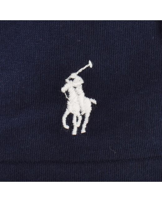 Ralph Lauren Blue Crew Neck T Shirt for men