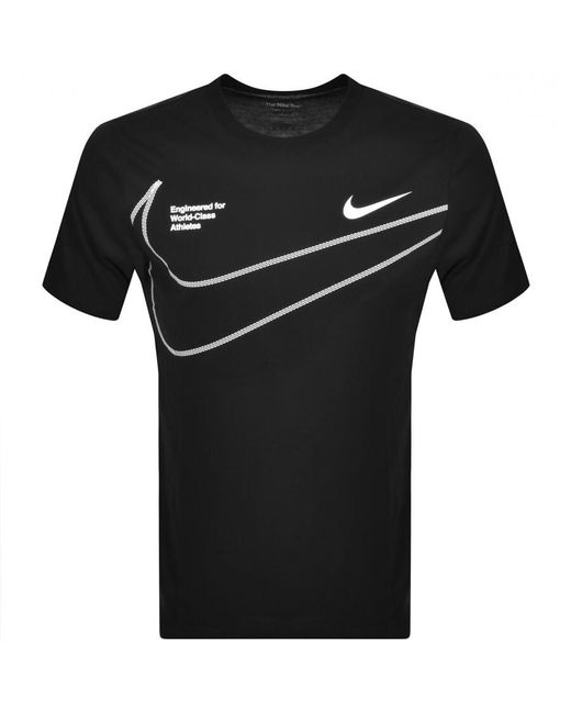 Nike Black Training Q5 Short Sleeve T Shirt for men