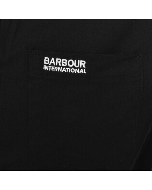 Barbour Black Kinetic Shirt for men