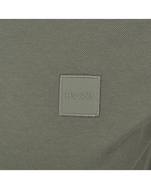 Boss Green Boss Long Sleeve Passerby Polo T Shirt for men