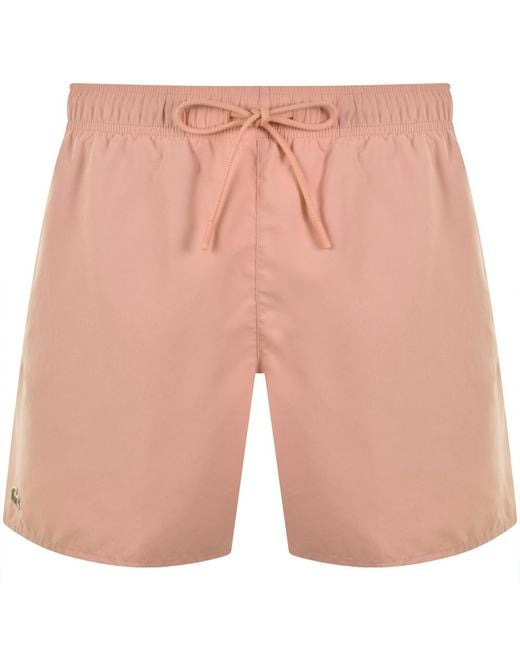 Lacoste Natural Core Essentials Swim Shorts for men