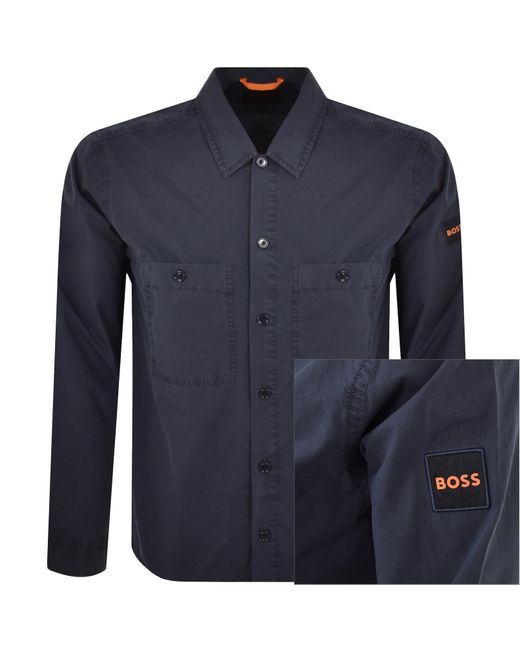 Boss Blue Boss Locky 2 Overshirt for men