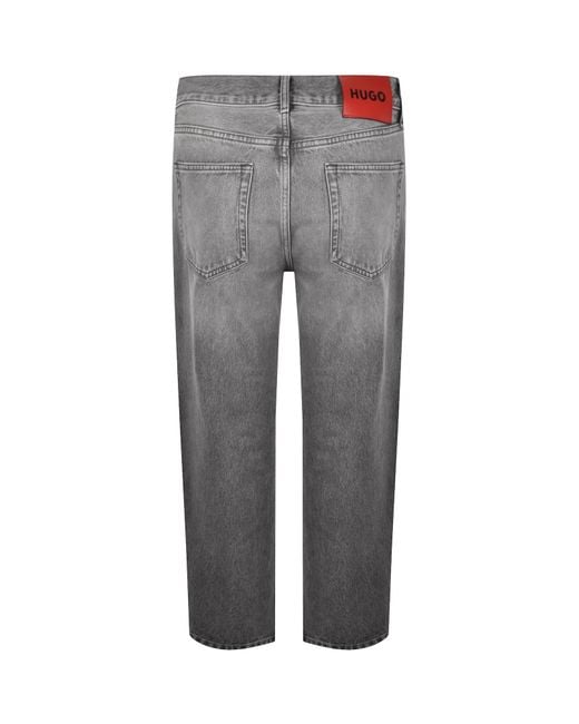 HUGO Gray 840 Straight Jeans for men