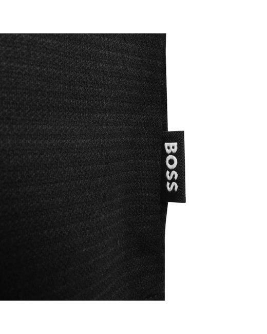 BOSS BUSINESS Black Boss H Pado 432 Polo T Shirt for men