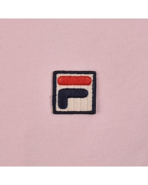 Fila Pink Fila Settanta Zip Track Top Pale for men