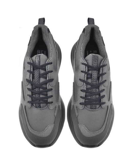 Lacoste Gray L003 Evo 225 Trainers Dark for men