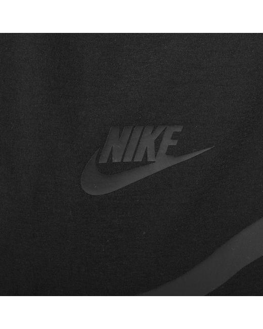 Nike Black Tech Woven Windrunner Jacket for men