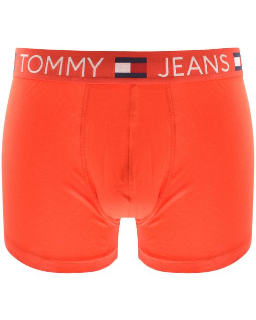 Tommy Hilfiger Green Three Pack Boxer Trunks for men