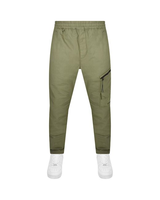 C P Company Green Cp Company Cargo Trousers for men