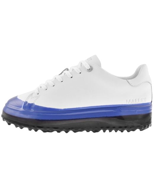 Mallet White London Grftr Lite Trainers for men