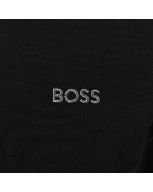 BOSS BUSINESS Black Boss Mix And Match Long Sleeve T Shirt for men