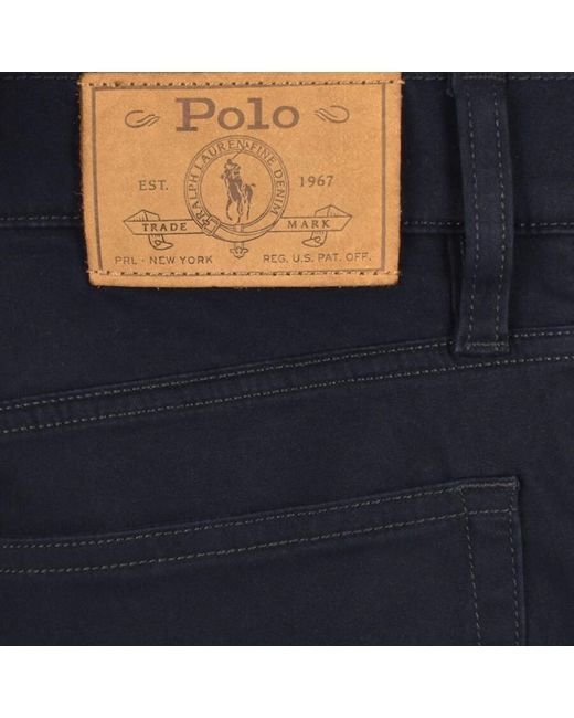 Ralph Lauren Blue Sullivan Slim Fit Trousers for men