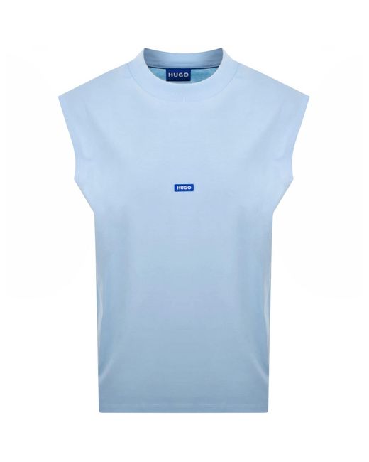 HUGO Blue Navertz Vest for men