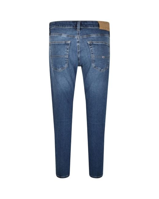 Tommy Hilfiger Blue Austin Slim Tapered Jeans for men