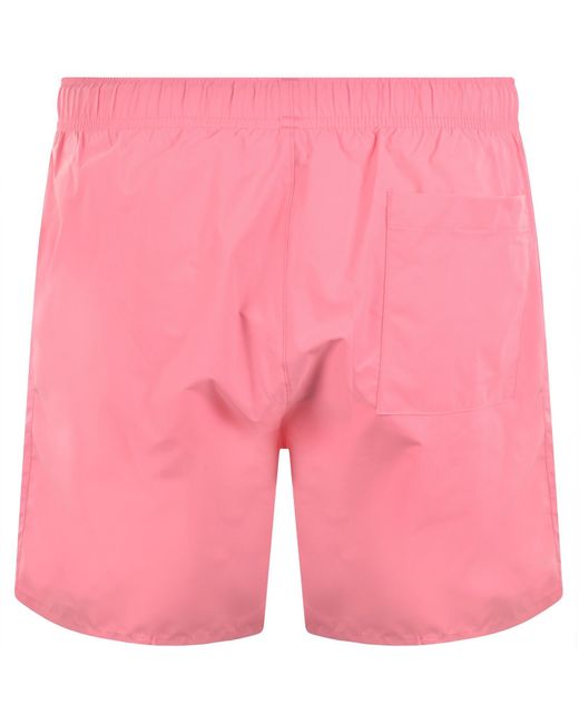 BOSS BUSINESS Pink Boss Iconic Swim Shorts for men