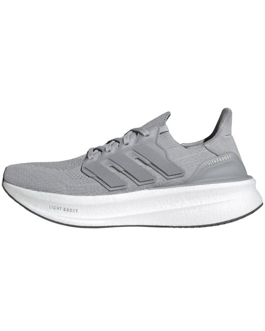 Adidas Gray Ultraboost 5 Trainers for men