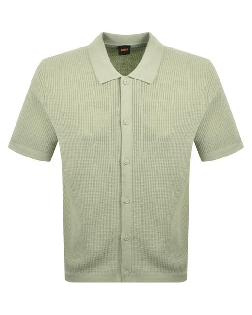 Boss Green Boss Akepalo Knit Polo Shirt for men