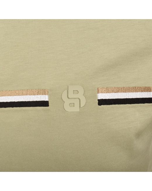 BOSS BUSINESS Green Boss C Taut 41 T Shirt for men