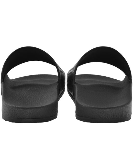 HUGO Black Timein Sliders for men
