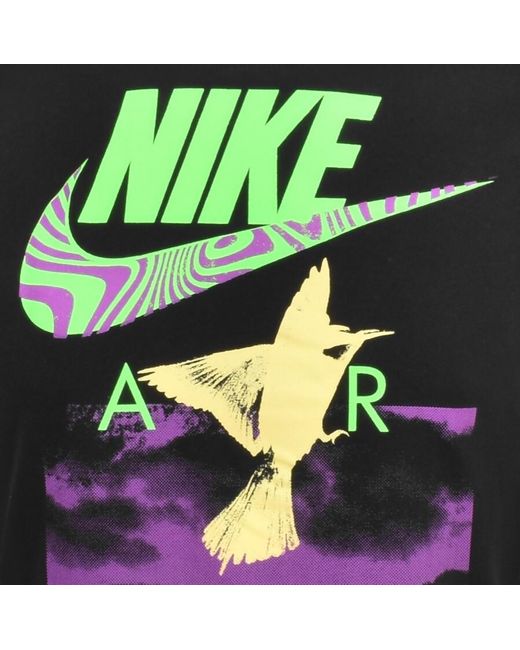 Nike Black Brandriff In Air T Shirt for men
