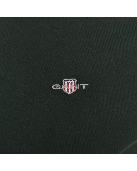 Gant Green Regular Shield T Shirt for men