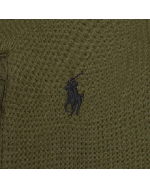 Ralph Lauren Green Full Zip Gilet for men
