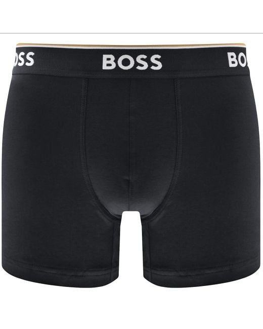 BOSS BUSINESS Green Boss Underwear 3 Pack Power Boxer Briefs for men