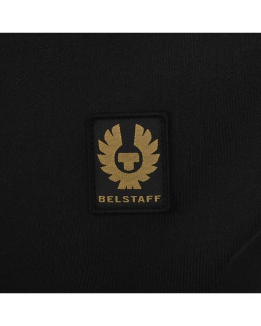 Belstaff Black Logo Signature Hoodie for men