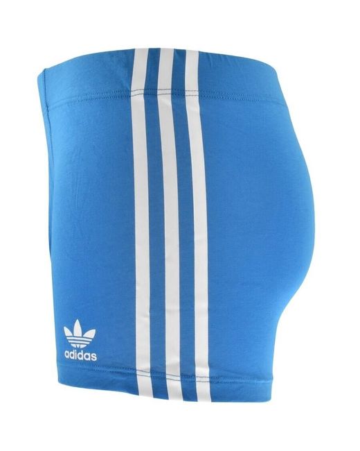 Adidas Originals Blue 3 Pack Trunks for men