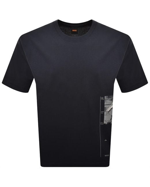 Boss Black Boss Journey T Shirt Dark for men