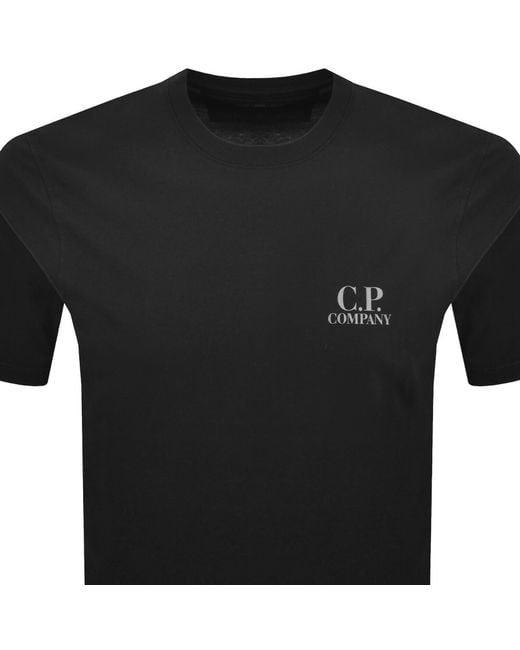 C P Company Black Cp Company Comfort T Shirt for men